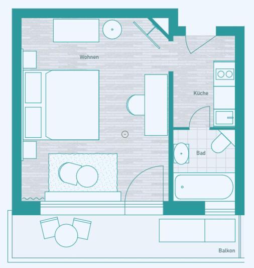 Livingroom Mathildenhoehe Darmstadt Exterior photo